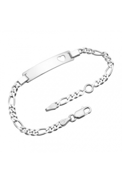 Figaro Herzarmband gravierbar