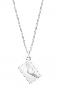 Halskette Liebesbrief - 925 Sterlingsilber