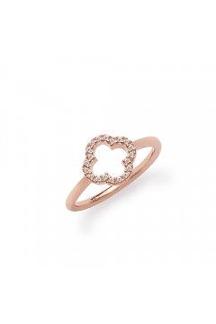Ring Kleeblatt - 925 Sterlingsilber