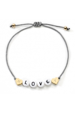 Love Armband mit Diamantgravur 