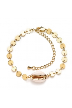 Muschel-Armband & -Fusskette Boho Kauri