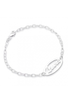 Individuelles Namensarmband – Sterlingsilber