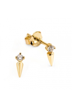 Ohrringe Charmed mit Zirkonia - 925 Sterlingsilber