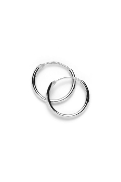 Creolen 13mm Brixton -  925 Sterlingsilber