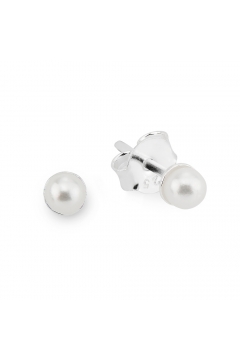 Perlen-Ohrstecker 2.5mm - 925 Sterlingsilber