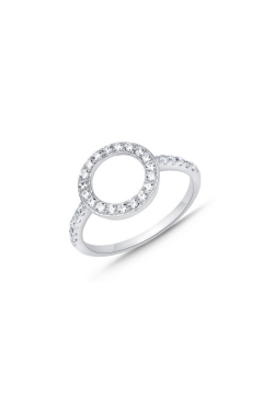 Ring mit Zirkoniakreis 