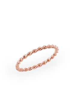 Gedrehter filigraner Ring - 925 Sterlingsilber