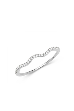 Filigraner Ring aus 925 Sterlingsilber mit Zirkonia