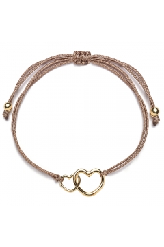 Herz-Armband Double Feeling - 925 Sterlingsilber