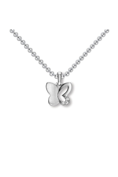 AMOONIC Schmetterlingskette "Little Butterfly" Schmetterling - Kinder-Schmuck 