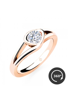Verlobungsring "Glamorous Love" – Rosé