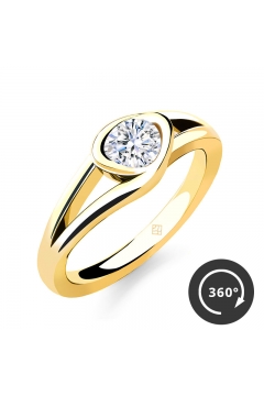 Verlobungsring "Glamorous Love" – Gold