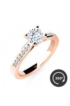Verlobungsring "Yes, I Do" -  Rosé