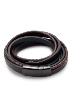 Leder- Wickelarmband
