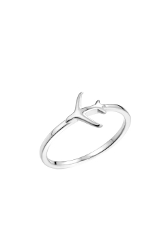 Flugzeug Ring Plane 925 Sterlingsilber