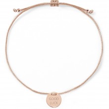 Armband "good luck" mit Rückseitengravur - 925 Sterlingsilber