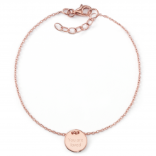 Armband "you are loved" mit Rückseitengravur | 925 Sterlingsilber