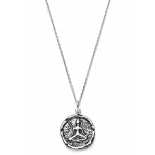 Münzkette Buddha - 925 Sterlingsilber