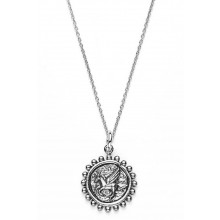 Münzkette Pegasos - 925 Sterlingsilber