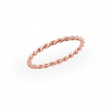 Gedrehter filigraner Ring - 925 Sterlingsilber